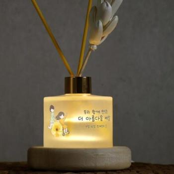 아트박스/꼬망드 dc762-꼬망드LED우드받침디퓨저_장애인의날