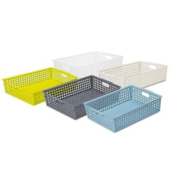 시스맥스 521EME34 마이룸센스업바스켓(바구니)3호 IV(아이보리) 270725/301x213x77 박스(30개입