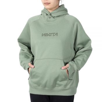 ニキ?タ 우먼 NIKITA EMBROIDERY 로고 후디 후드 NCFF242002-OLV -올리브 468121