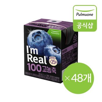 아임리얼 100 고농축 블루베리 48팩
