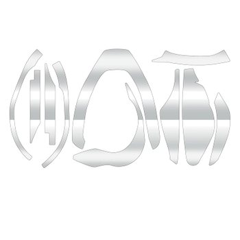 [해외] CUSTOM SEAT.JP 갑옷 YOROI 13 메타늄 16 MGL용 맞춤 데칼