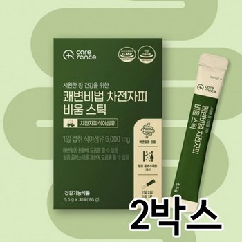 케어란스 쾌변비법 차전자피 비움 스틱 30포