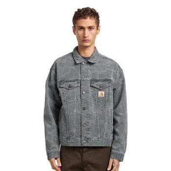 [해외] 칼하트 덕 헬스턴 자켓 메이틀랜드 카모 블랙 헤비 블리치드 144796799