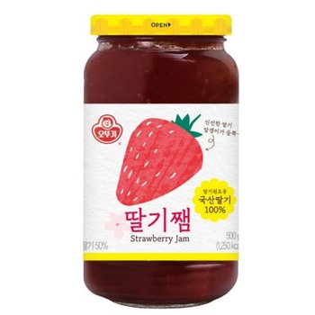 오뚜기 딸기쨈 500g x3개