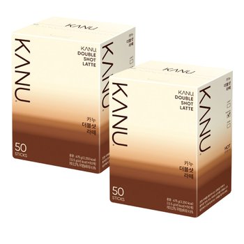 맥심 카누 더블샷 라떼 50T+50T