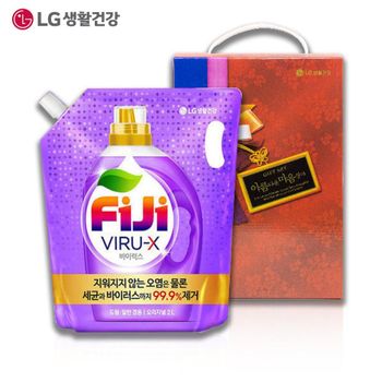 피지 피지 바이럭스 세탁세제 2L 리필 선물 명절 감사 인사