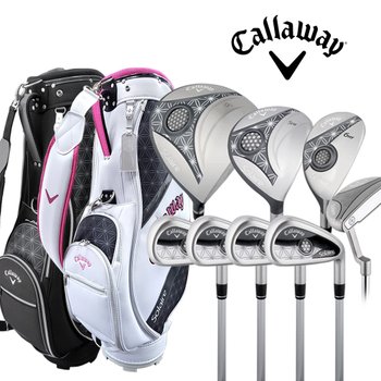 캘러웨이 솔레어 여성 풀세트 8개 골프백포함
