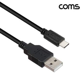 (COMS) TC52MH73 C타입 USB 충전 데이터 스프링 케이블 1.5M