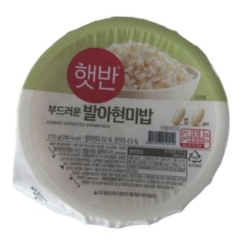 CJ 제일제당 햇반 발아현미밥 210g x 36개