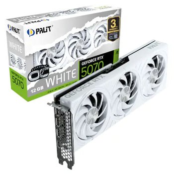 PALIT 지포스 RTX 5070 WHITE OC D7 12GB 이엠텍.!