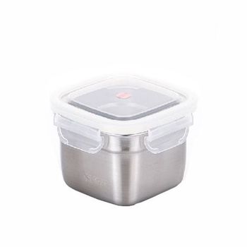 사각 스텐반찬통 스텐밀폐용기 530ml(W78D2D7)
