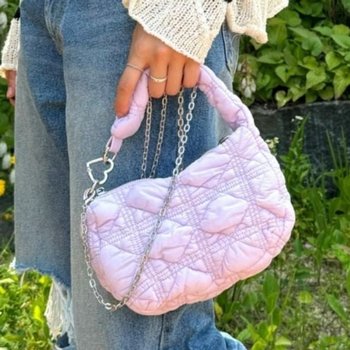 미니 체인 데일리 여자 퀼팅백 클래식 토트백 숄더백 (WFJ9IDP)