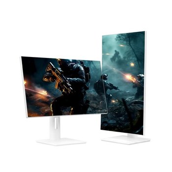 [오늘출발] 크로스오버 27LGQ175CM 4면제로 QHD iPS TYPE-C Ai 화이트 멀티스탠드