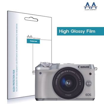 카메라 미러리스 화면 보호 고광택 필름 국산 제작 EOS M6용