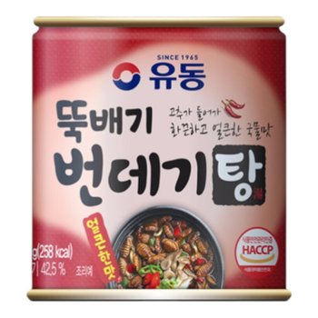 유동 번데기탕(얼큰한맛) 280g x4개