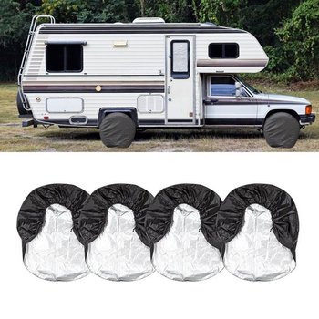 자동차 장기주차 타이어 커버 방진방수 캠핑카 S 4PCS 타이어커버 장기보관 4개입