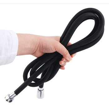 꼬임방지 실리콘 샤워기줄 1.8M 고온수 사용가능 싱크대수전 주방수전 수도꼭지 세면대수전 욕실