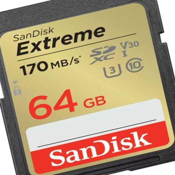 Extreme SD 64GB 메모리카드 익스트림카드 디카메모리카드 카메라부품 카메라 메모리 노트북