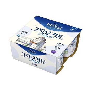매일 바이오 그릭요거트 딜라이트 플레인 80g 4개입