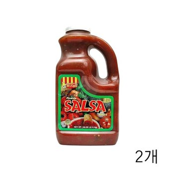 리코스 살사소스 3.74Kg X 2개 나초소스 멕시칸요리 토스트소스 나초소스 딥핑소스 디핑소스