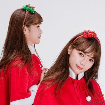 단체선물 EO95AN65 큐티트리머리띠 크리스마스머리띠 파티머