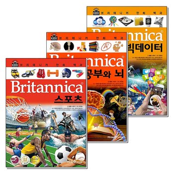 브리태니커 만화 백과 52-54 권 세트 (전3권) : 스포츠 + 공부와뇌 + 빅데이터