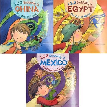 1,2,3 Suddenly In 세계 문화 그림책 영어원서 초등 사회 문화 전설 AR 4점대 (3종 택1)