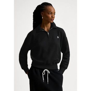 폴로랄프로렌 플리스 쿼터 지퍼 블랙 스웨트셔츠 151906280