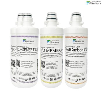 필터나라 청호 이과수 450 WP-40C8500M 정수기 1년세트 프리미엄 호환 필터