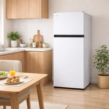 일반냉장고 B124W14 화이트 2도어 121L 아이스트레이 포켓핸들