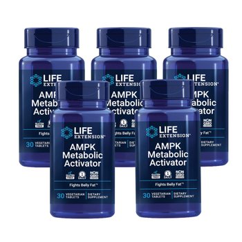 라이프익스텐션 AMPK 메타볼릭 엑티베이터 30베지타블렛 X 5통