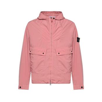 [해외] 스톤 아일랜드 자켓 로고 후드 재킷, 올랜더 색상