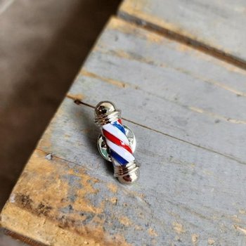 바버샵 헤어샵 이발소 싸인볼 브로치 사브로치 이용원싸인볼 실 ...
