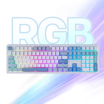 [해외] EPOMAKER TH108 무선 기계식 키보드 Gasket구조 8000mAh 3가지 연결모드 PC보강판