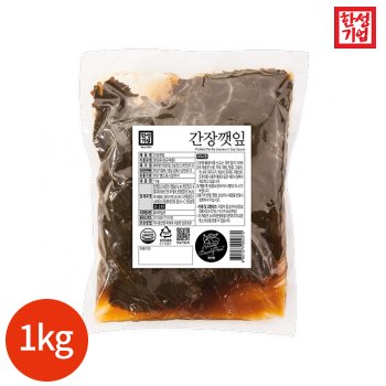 한성기업 간장깻잎 1kg 1봉