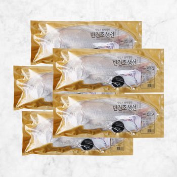 [동방유통] 맛있게 살짝 말린 국내산 반건조 도미 600gx5팩/HACCP인증