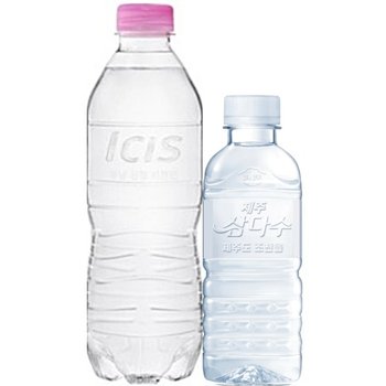 아이시스 생수 500ml x(20개)+제주삼다수330ml x(20개)  (총40개)