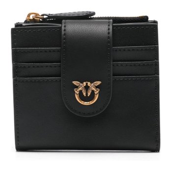 [해외배송] 핀코 블랙 스무스 그레인 시그니처 러브 버드 버클 지갑 103610 A0F1Z99Q