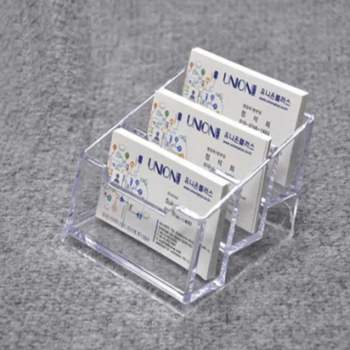 3단 ZT75QT32 명함꽂이 110x125x60mm 명함보관 명함스탠드