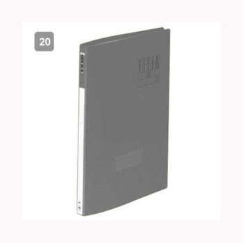 크리어화일 F420-77 회색 20매 문화산업