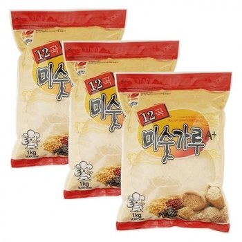 ( )뚜레반 12곡 미숫가루 A+ 1kg X 3개