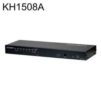 KVM스위치 KH1508A (8 1 RJ-45 케이블별도 랙설치가능 인터넷허브 iptime허브 랜허브