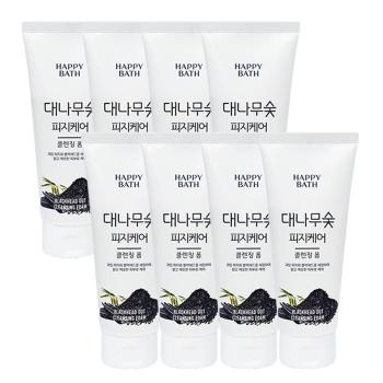 해피바스 대나무숯 피지흡착 클렌징폼 200g x8 (S12261725)