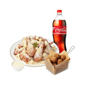 치즈인이유+블랙치즈볼(5구)+콜라 1.25L