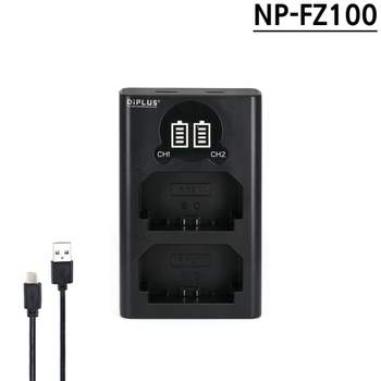 bns NP-FZ100 호환 LCD 듀얼 충전기 C타입5핀겸용 A7M4/A7M3/A7R3/카메라/USB충전기 A7M4 A7M3