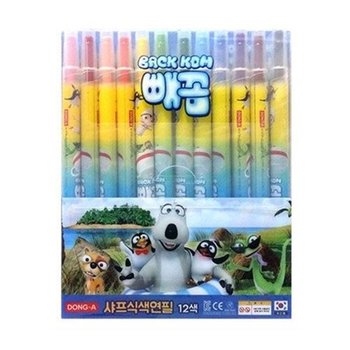 [VCM10885]샤프식 색연필  디자인랜덤 12색