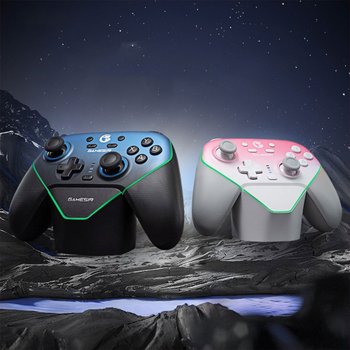 [해외] GameSir 게임써 Nova Pro 무선 게임 컨트롤러 switch 게임패드 1000mAh RGB라이트