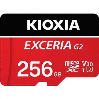 [해외] 키옥시아 KMU-B256GR [EXCERIA G2 microSDXC 카드 256GB Class10 UHS-I U3 V30 A1