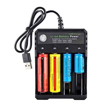 USB 4구 만능 건전지 충전기 미러리스 DSLR 디카 충전지