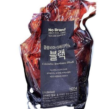 콜롬비아 아메리카노 블랙 2.1L x 2개 a76388
